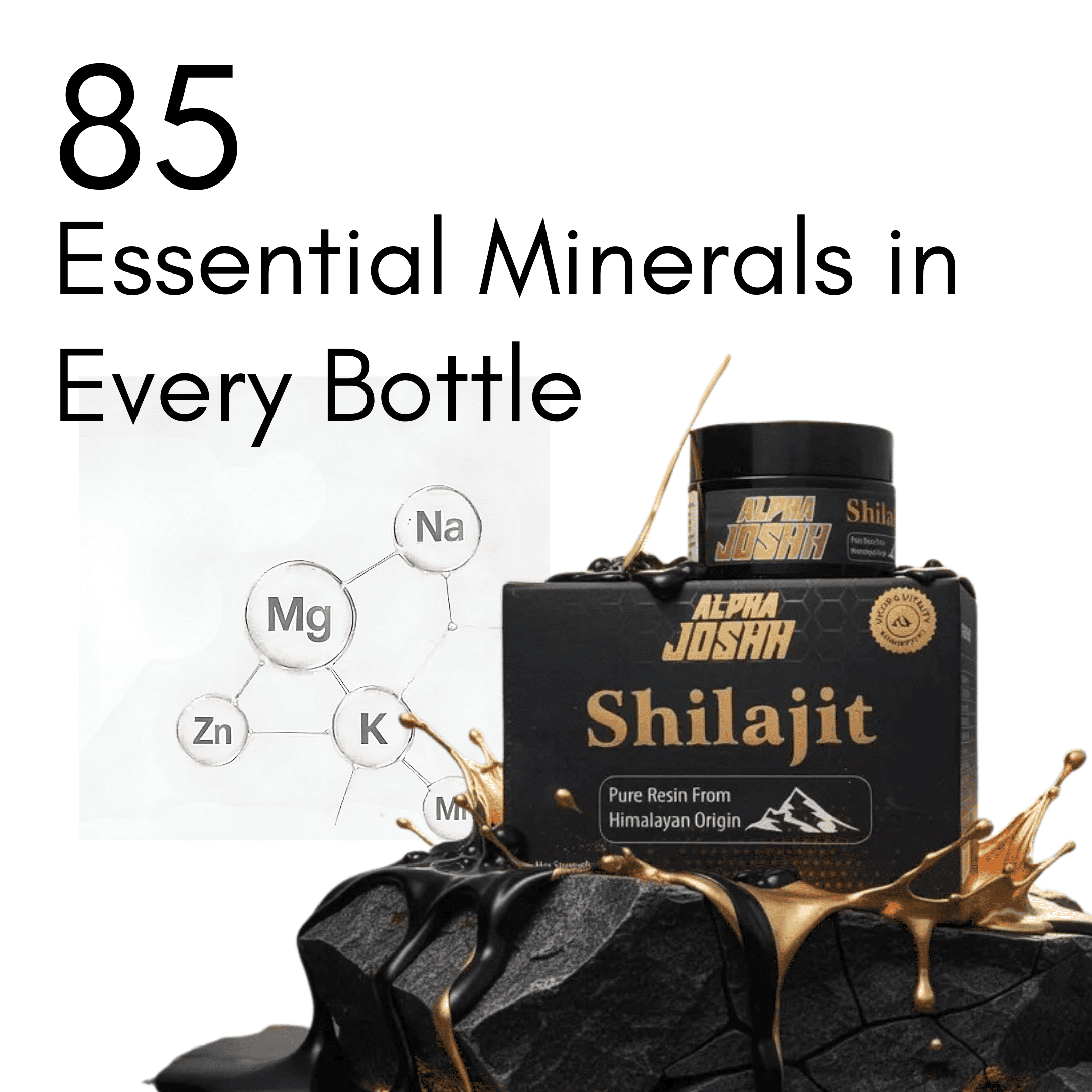 Alpha Joshh Pure Shilajit Resin